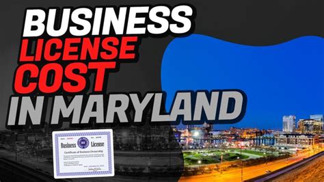 maryland business license department
